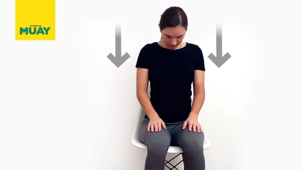 Raztezanje zadnjih vratnih mišic