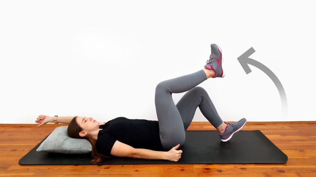 Vaja "dead bug" korak 2