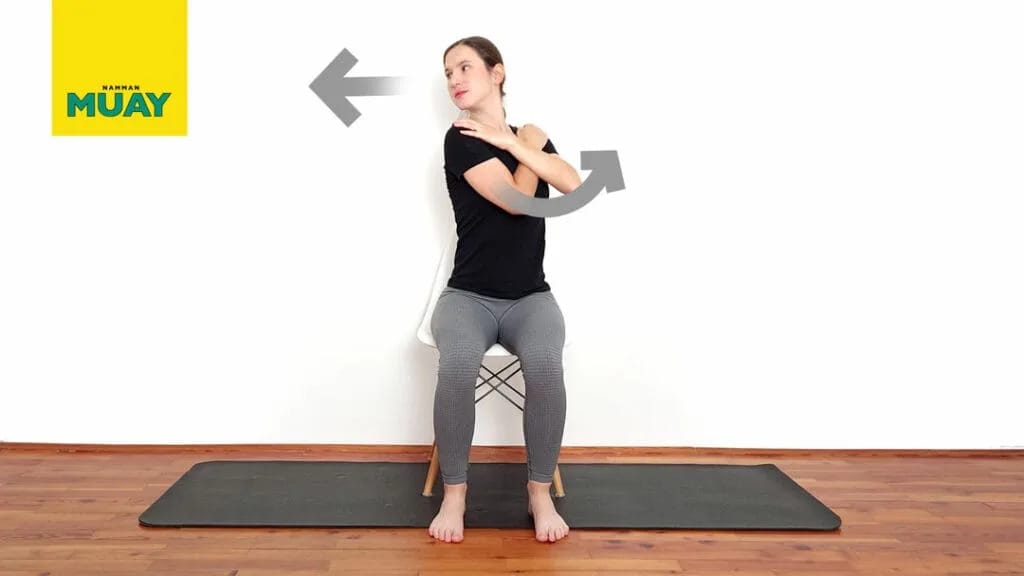 Rotace krku a hrudníku: Uvolnění a pohyblivost