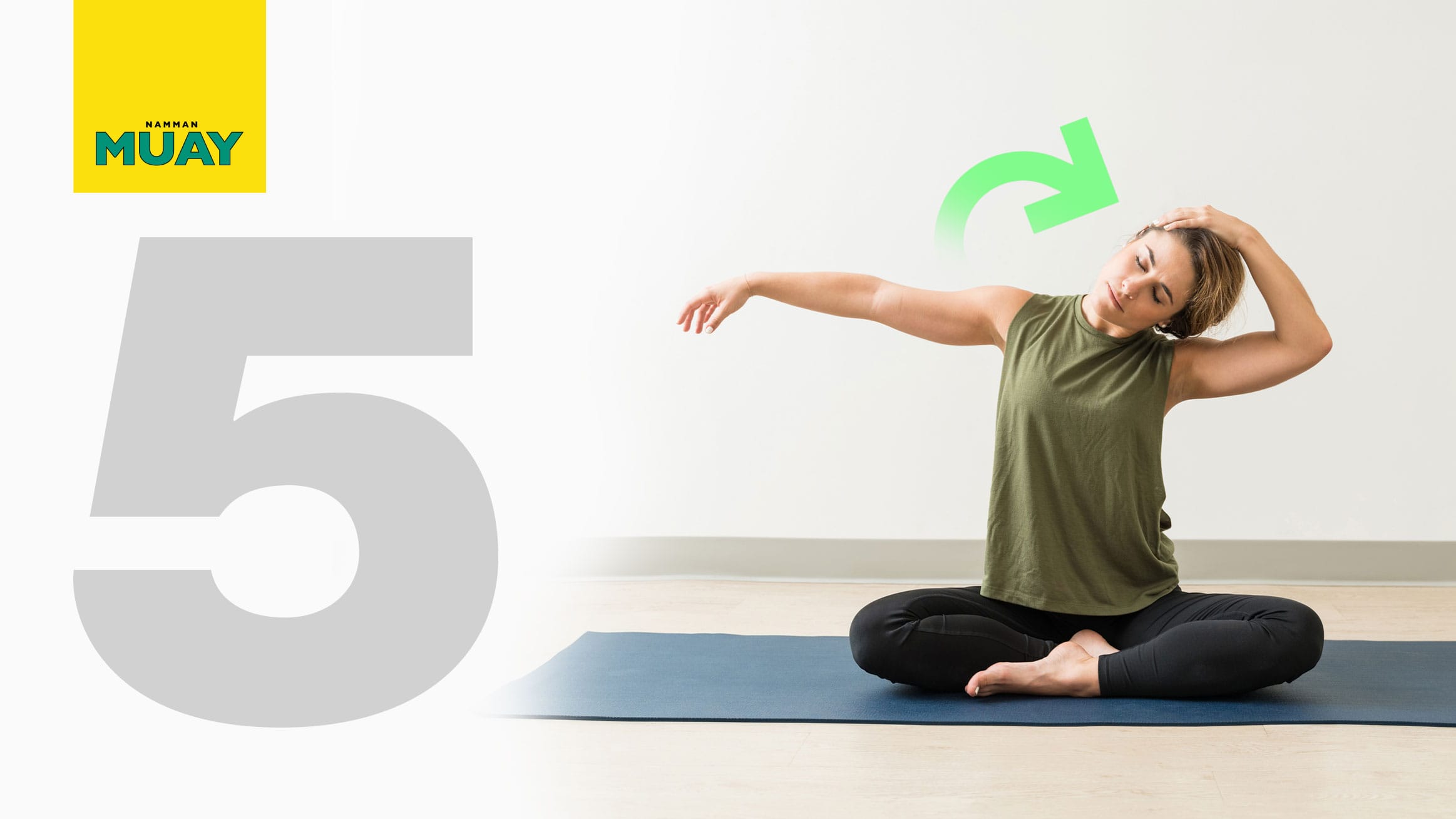 5 Cviků na ztuhlý krk